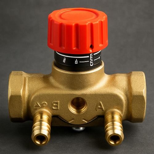 Клапан балансировочный Ду15 Ру25 2,1 м3/час внутренняя резьба