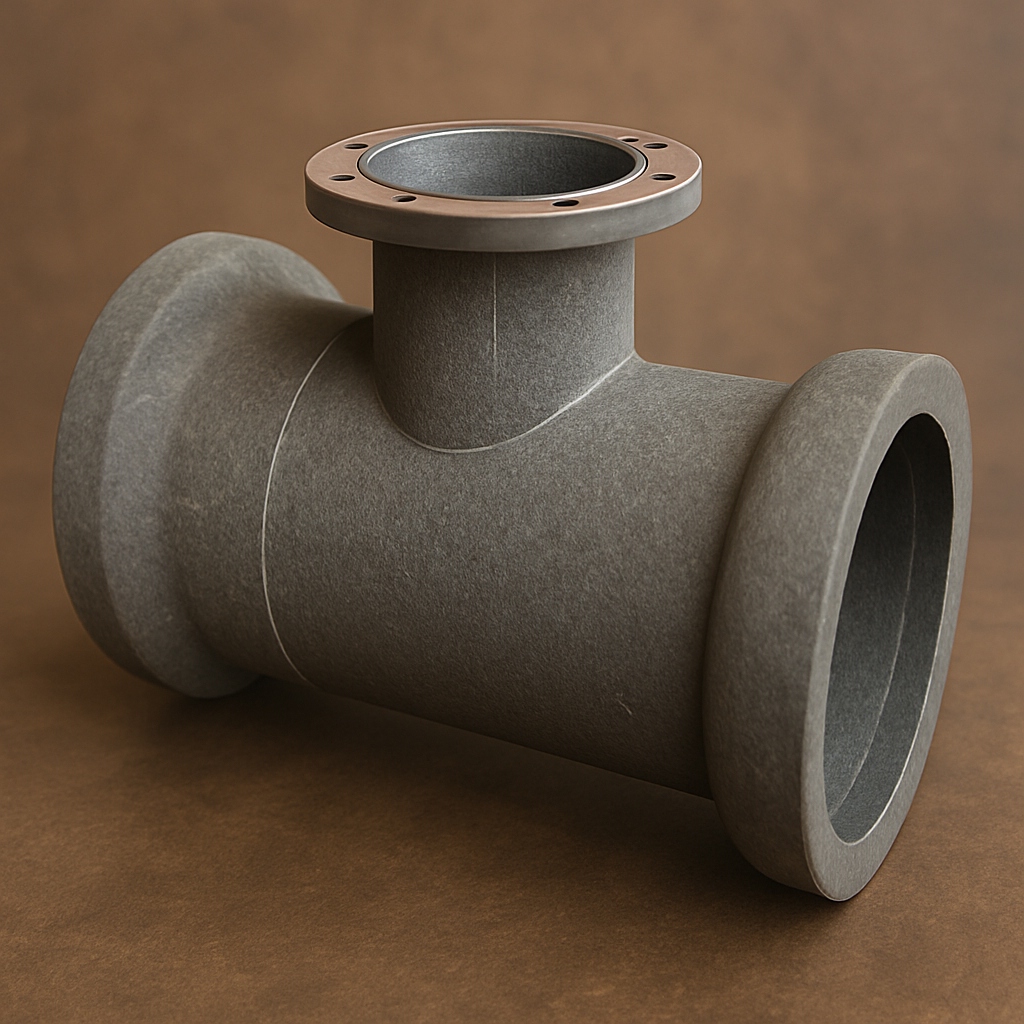 Тройник раструб-фланец чугунный ТРФ 500х500 мм ГОСТ 5525-88